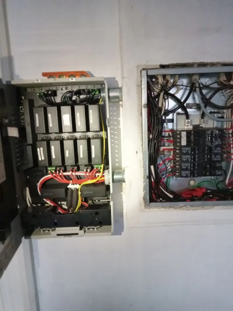 Electrical panel upgrade completed for Ring Doorbell Installation in Dunlap